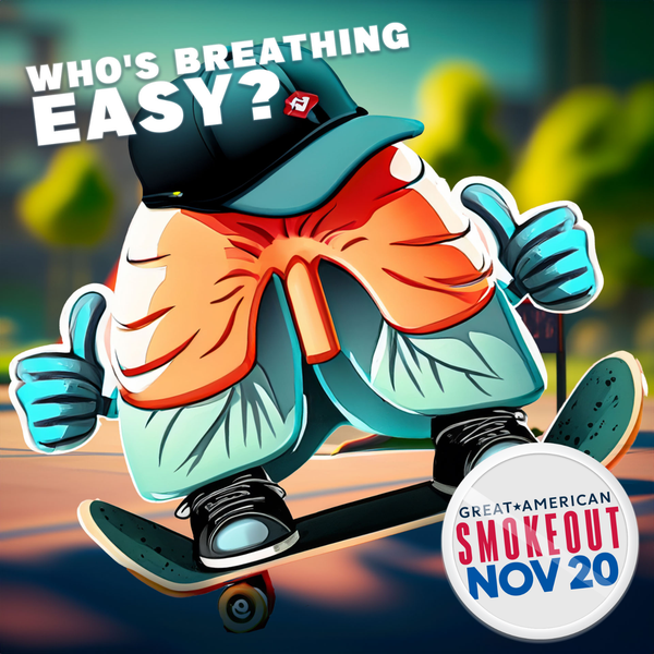 Lenny the Lungs x the Great American Smokeout 2025