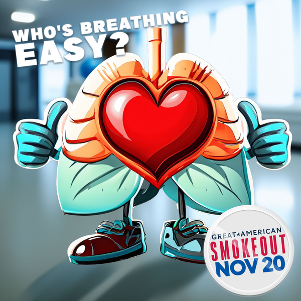 Lenny the Lungs x the Great American Smokeout 2025