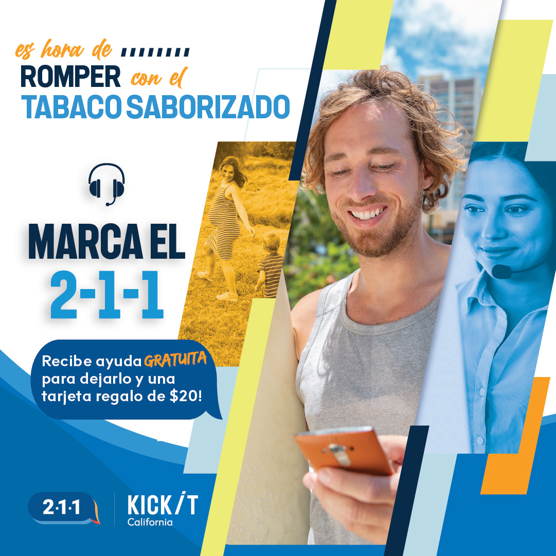 Publicaciones RRSS 211 | Rompe con el tabaco saborizado
