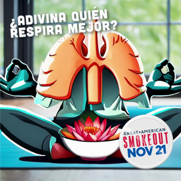 Publicaciones RRSS 211 | Lenny the Lungs para el Great American Smokeout 2024