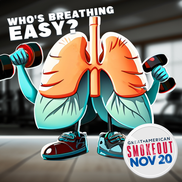 Lenny the Lungs x the Great American Smokeout 2025