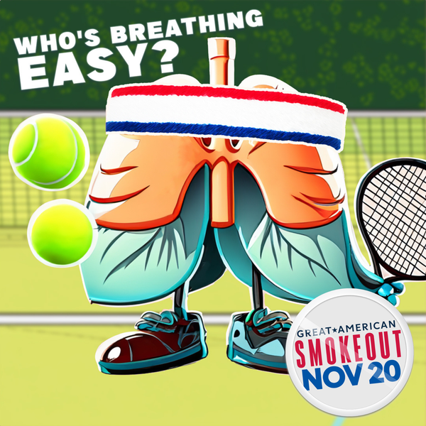 Lenny the Lungs x the Great American Smokeout 2025