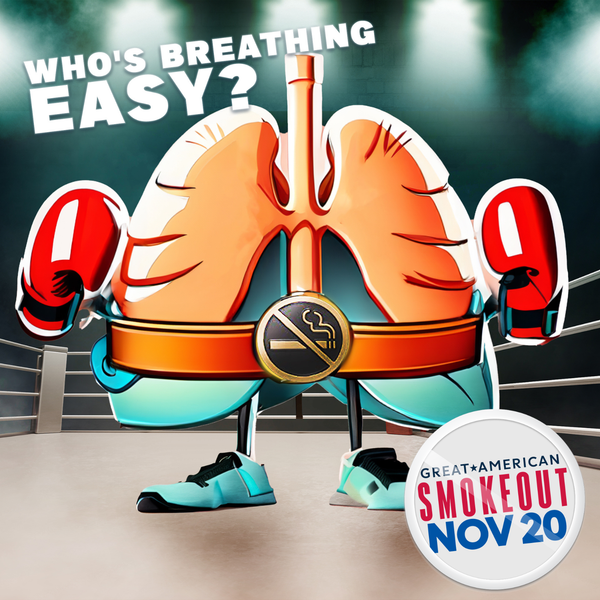 Lenny the Lungs x the Great American Smokeout 2025