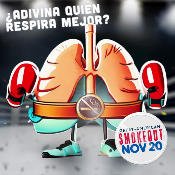 Lenny the Lungs para el Great American Smokeout 2025