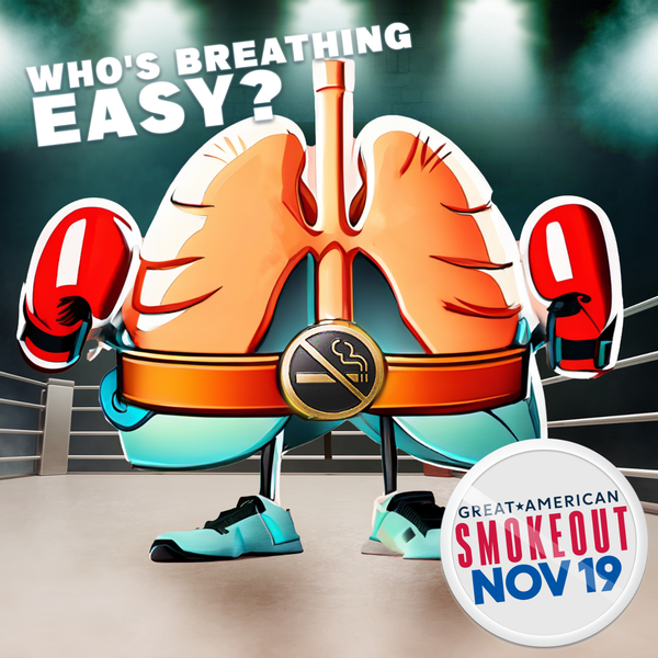 Lenny the Lungs x the Great American Smokeout 2026