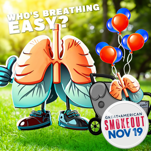 Lenny the Lungs x the Great American Smokeout 2026