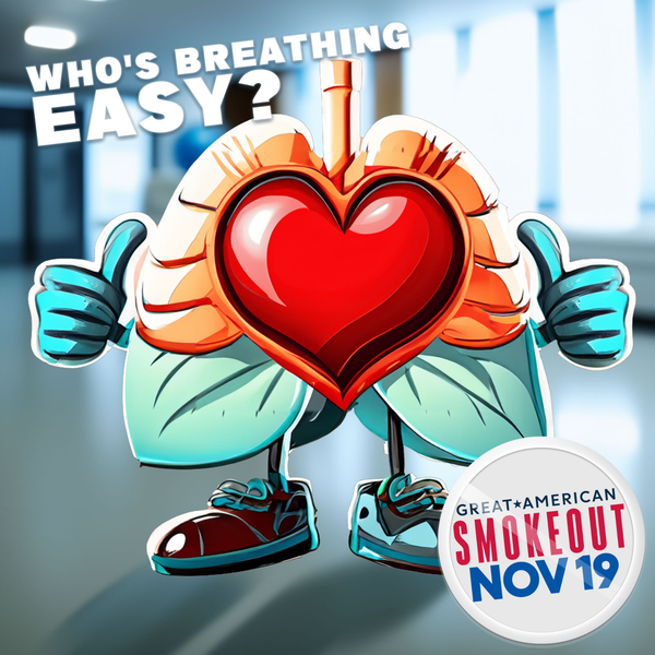 Lenny the Lungs x the Great American Smokeout 2026