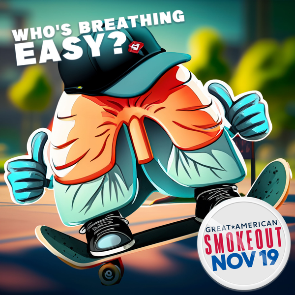 Lenny the Lungs x the Great American Smokeout 2026