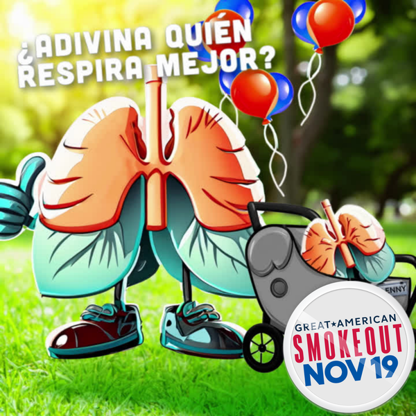 Lenny the Lungs para el Great American Smokeout 2026