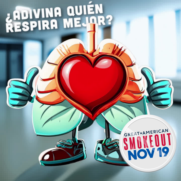 Lenny the Lungs para el Great American Smokeout 2026