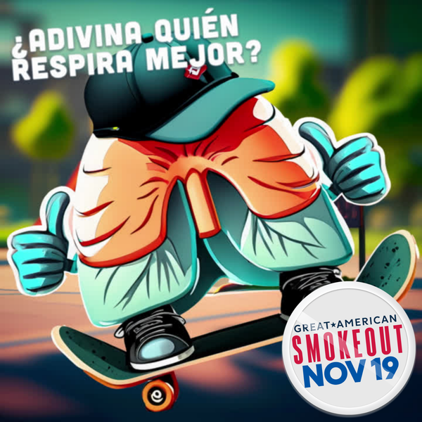 Lenny the Lungs para el Great American Smokeout 2026