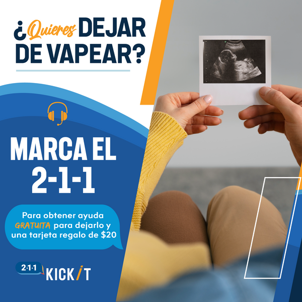 Publicaciones RRSS 211 | Ayuda gratuita para dejar el tabaco para embarazadas, padres y cuidadores