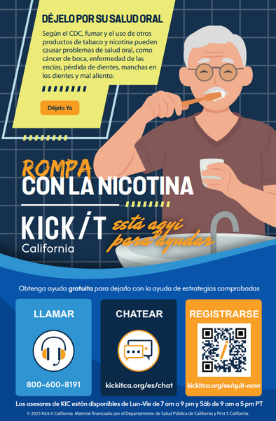 Nicotine Cessation and Oral Health Flyer