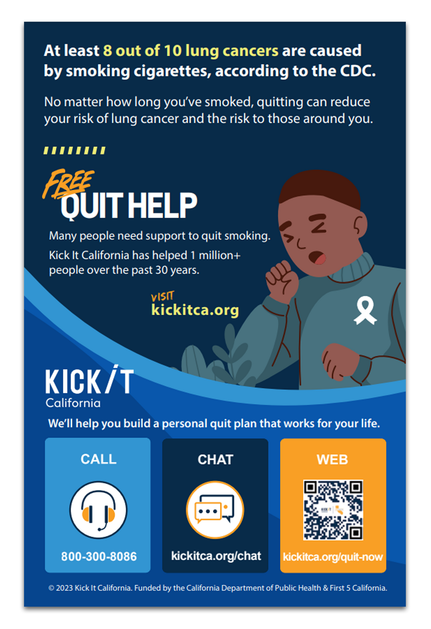 Lung Cancer Awareness Flyer