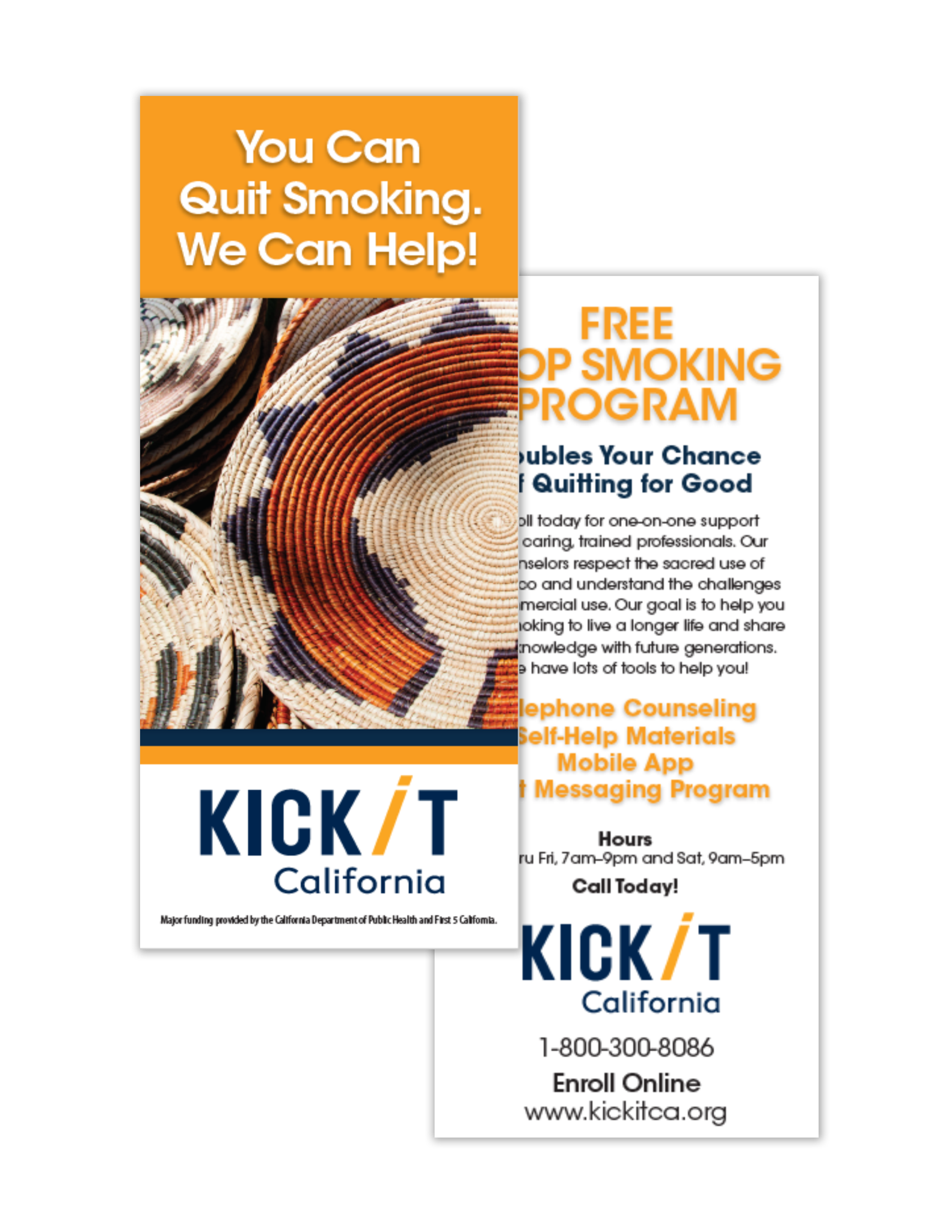You Can Quit Smoking Tribal Rack Card (Printed)