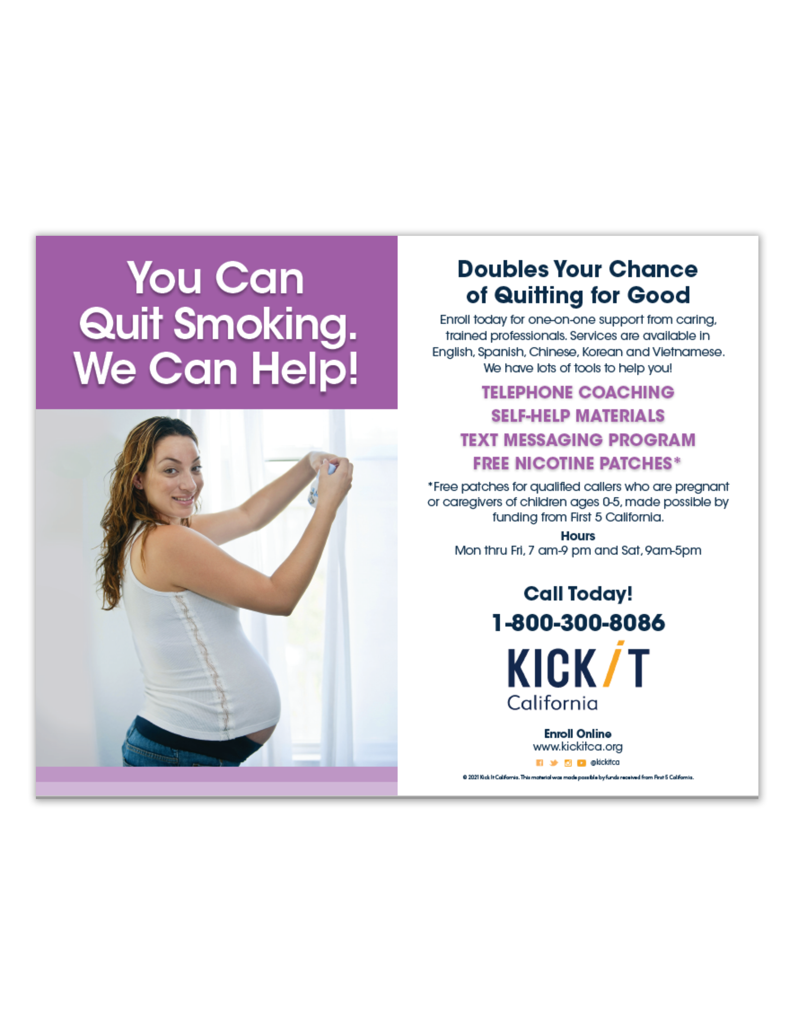 Pregnant and Smoking Flyer